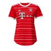 Replika Ženski nogometni dresi kompleti Poceni Ženski Nogometni dresi Bayern Munich Domači 2022-23 Kratek Rokav