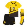 Poceni Otroški Nogometni dresi Borussia Dortmund Domači Kratek Rokav + Kratke hlače 2023-24 Felix Nmecha 8
