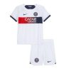 Poceni Otroški Nogometni dresi kompleti Paris Saint-Germain PSG Gostujoči 2023 2024 Vitinha Ferreira 17