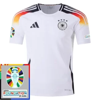 Najcenejši Moški Nogometni dresi kompleti bela Nemčija Domači Euro 2024