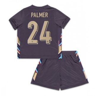 Novo Otroški Nogometni dresi za otroke Anglija Gostujoči Euro 2024 Cole Palmer 24