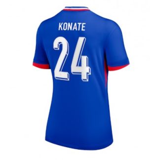 Novo Ženski Nogometni dresi Francija Reprezentance Domači EM 2024 Ibrahima Konate 24