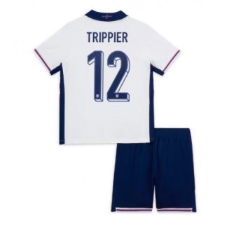 Poceni Otroški Nogometni dresi za otroke Anglija Domači Euro 2024 Kieran Trippier 12