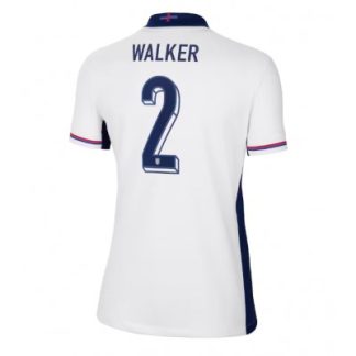 Nov Ženski Nogometni dresi Anglija Domači Euro 2024 Kratek Rokav Kyle Walker 2