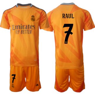 Novo Moške Nogometnih Dresov Real Madrid Gostujoči 2024-25 Raul 7