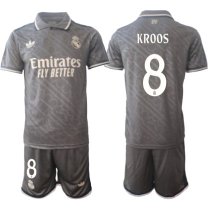 Novo Moški Nogometni dresi kompleti Real Madrid Tretji 2024-25 Toni Kroos 8