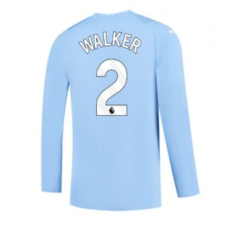 Novo Nogometni Dresi Manchester City Domači 2023-24 z lastnim tiskom Kyle Walker 2