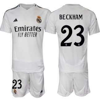 Prodaja Moške Nogometnih Dresov Real Madrid Domači 2024-25 David Beckham 23