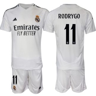 Prodaja Moške Nogometnih Dresov Real Madrid Domači 2024-25 Rodrygo 11