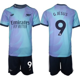 Nogometni dresi kompleti Arsenal Tretji 2024-25 Moški Gabriel Jesus 9 Prodajo