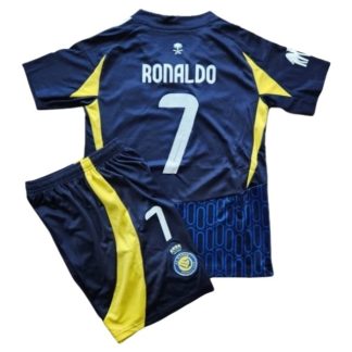 Otroški Nogometni dresi kompleti Al-Nassr Gostujoči 2024-2025 Cristiano Ronaldo 7 prodaja