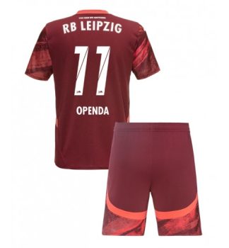 Otroški Nogometni dresi kompleti za otroke RB Leipzig Gostujoči 2024-2025 Lois Openda 11