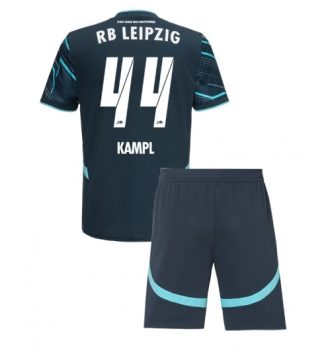 Otroški Nogometni dresi kompleti za otroke RB Leipzig Tretji 2024-2025 zelena Kevin Kampl 44