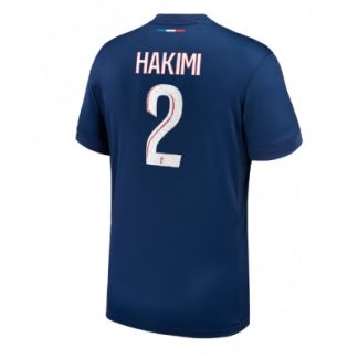 Poceni Nogometni dresi Paris Saint-Germain PSG Domači 2024-2025 Achraf Hakimi 2