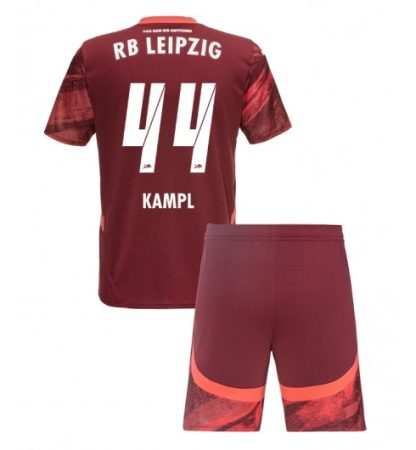 Poceni Otroški Nogometni dresi kompleti RB Leipzig Gostujoči 2024-2025 rdeča Kevin Kampl 44