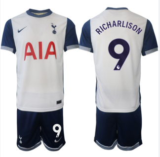 Prodajo Nogometni dresi kompleti Tottenham Hotspur Domači 2024-2025 Richarlison Andrade 9