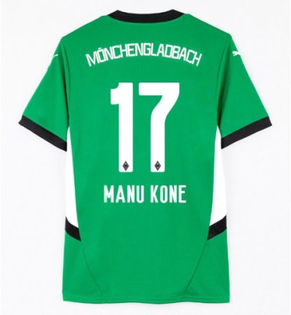 Moški Nogometni dresi Poceni Borussia Monchengladbach Gostujoči 2024-2025 Manu Kone 17