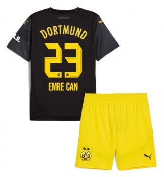 Otroški Nogometni dresi kompleti za otroke BVB Borussia Dortmund Gostujoči 2024-25 Emre Can 23