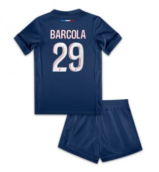 Kje Kupiti Otroški Nogometni dres Paris Saint-Germain PSG Domači 2024-25 Bradley Barcola 29