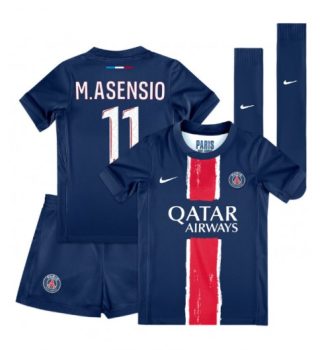 Kje Kupiti Otroški Nogometni dres Paris Saint-Germain PSG Domači 2024-25 Marco Asensio 11