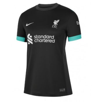 Najcenejši Ženski Nogometni dresi Liverpool Gostujoči 2024-25 črna z lastnim tiskom