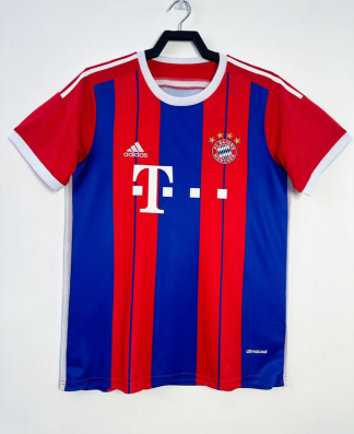 Prodajo Retro Nogometni dresi Bayern Munich Domači 2014-15 Kratek Rokav