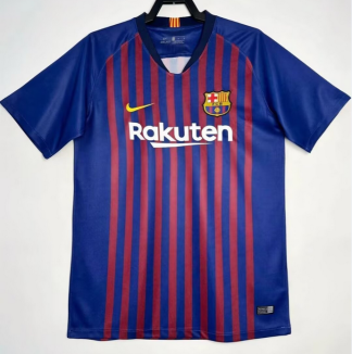 Prodajo Retro Nogometni dresi Barcelona Domači 2018-19 Kratek Rokav