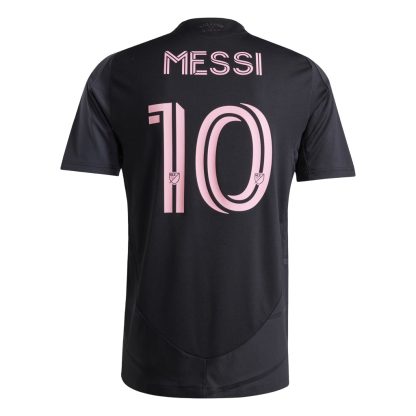 Moški Lionel Messi 10 Nogometni dresi Inter Miami CF Gostujoči 2025-26 Kratek Rokav