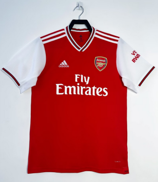 Moški Retro Nogometni dresi za nogomet Arsenal Domači 2019-20 rdeča bela Kratek Rokav